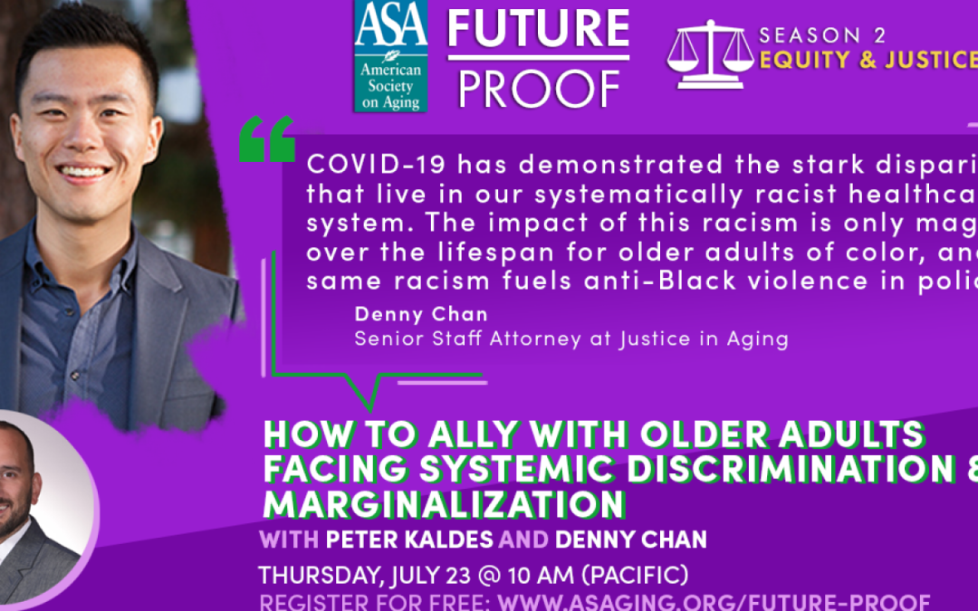Future Proof: How to Ally with Older Adults Facing Systemic Discrimination & Marginalization