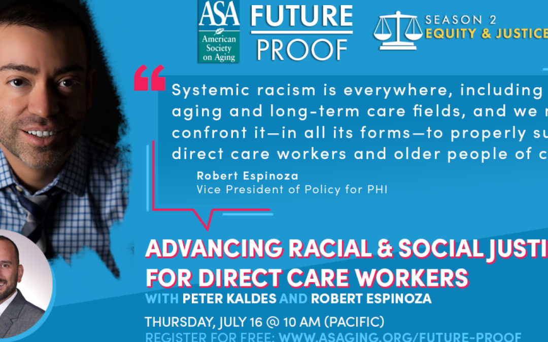 Future Proof: Advancing Racial & Social Justice for Direct Care Workers