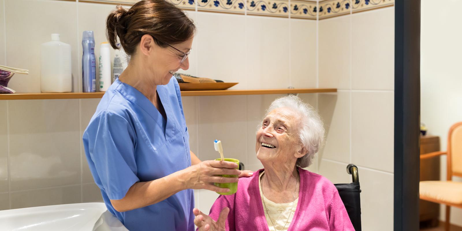 Featured image for Oral Health, Pneumonia, Prevention, Nursing Homes Featured image for Oral Health, Pneumonia, Prevention, Nursing Homes